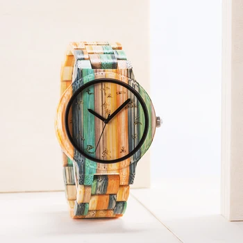 2022 Pár Pozerať na Ručne vyrábané Drevené Hodinky Pre Mužov, Ženy Módne Náramkové hodinky Quartz Valentína Darček Prispôsobiť Logo