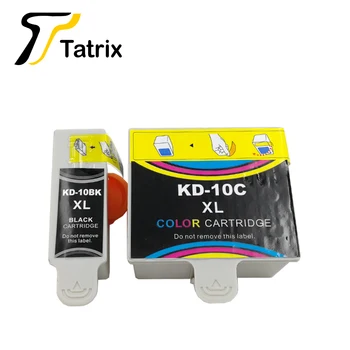 Tatrix KD10 Kompatibilné Atramentové Kazety Pre Kodak ESP3/5/7/9/3250/5210/5250/7250/9250/ Úrad 6150 Hrdina 6.1/7.1/9.1 atramentové tlačiarne